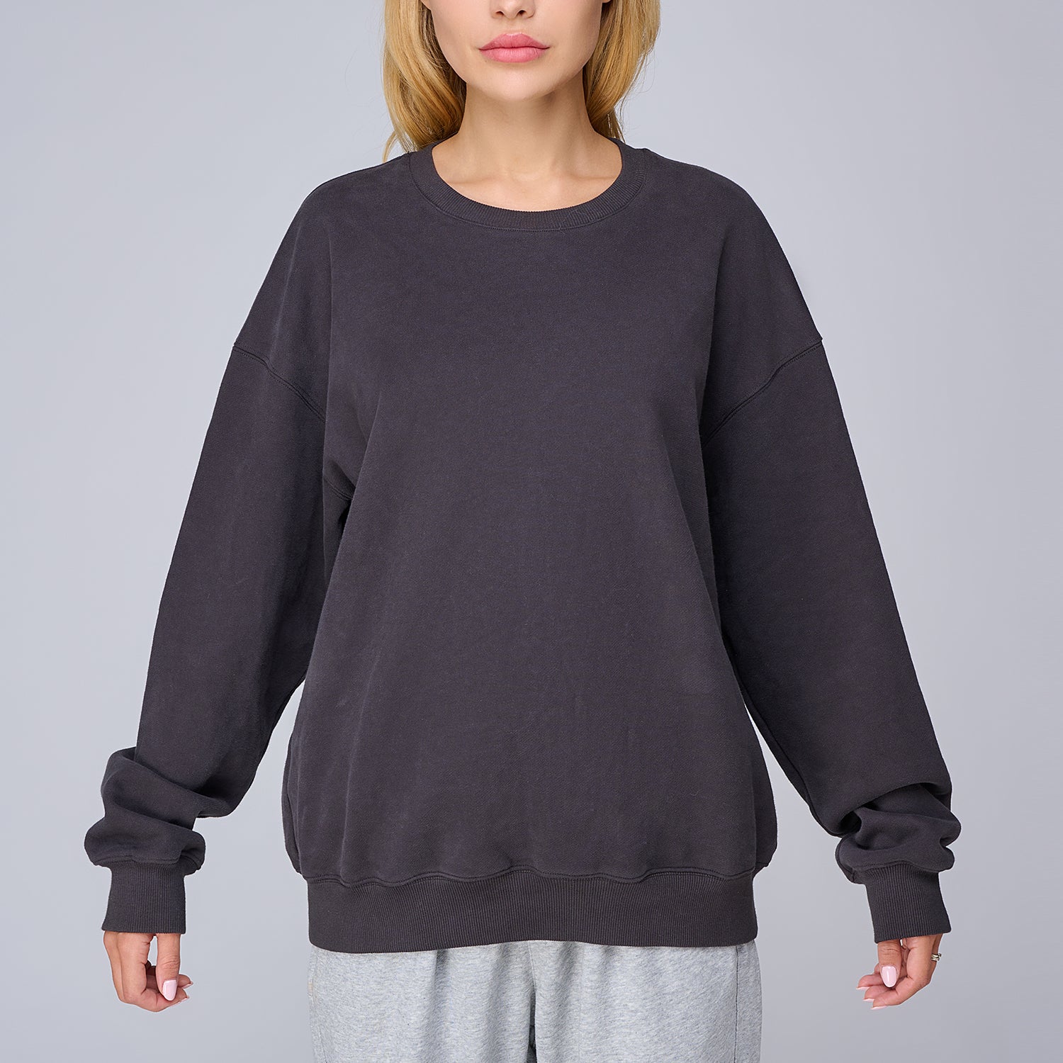 MY WEAKNESS スウェット thisisneverthat sweatshirt Damaged Half Zip Polo Sweatshirt